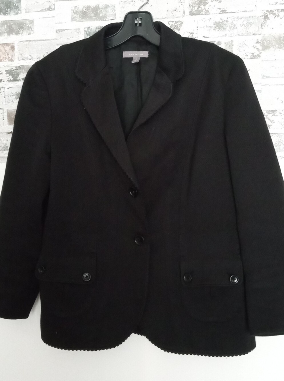 Ann Taylor Black Women's Blazer Jacket